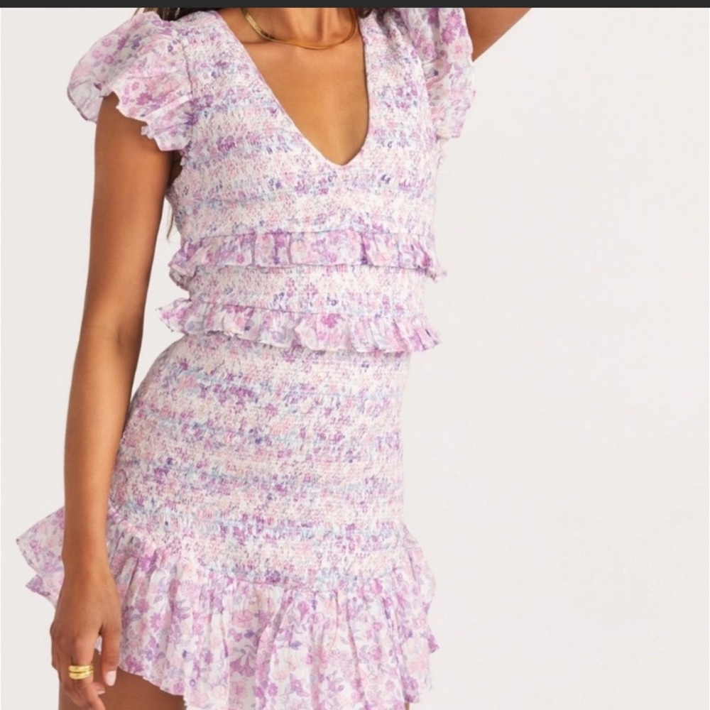 LoveShackFancy Sonora Mini Dress